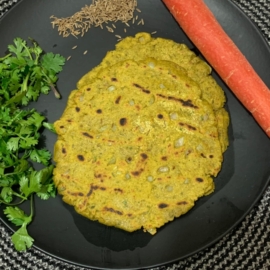 Kodo Millet masala bhakri