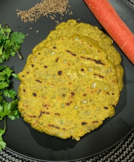 Kodo Millet masala bhakri