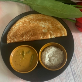 Jowar Yellow Moong Dal Dosa