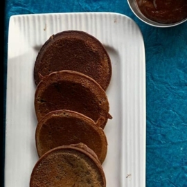 Sattu Cacao gluten free pancake